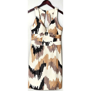 Tracy Reese Dress Women's Vintage Cocktail Sleeveless Fitted Bodice NWT Size 6